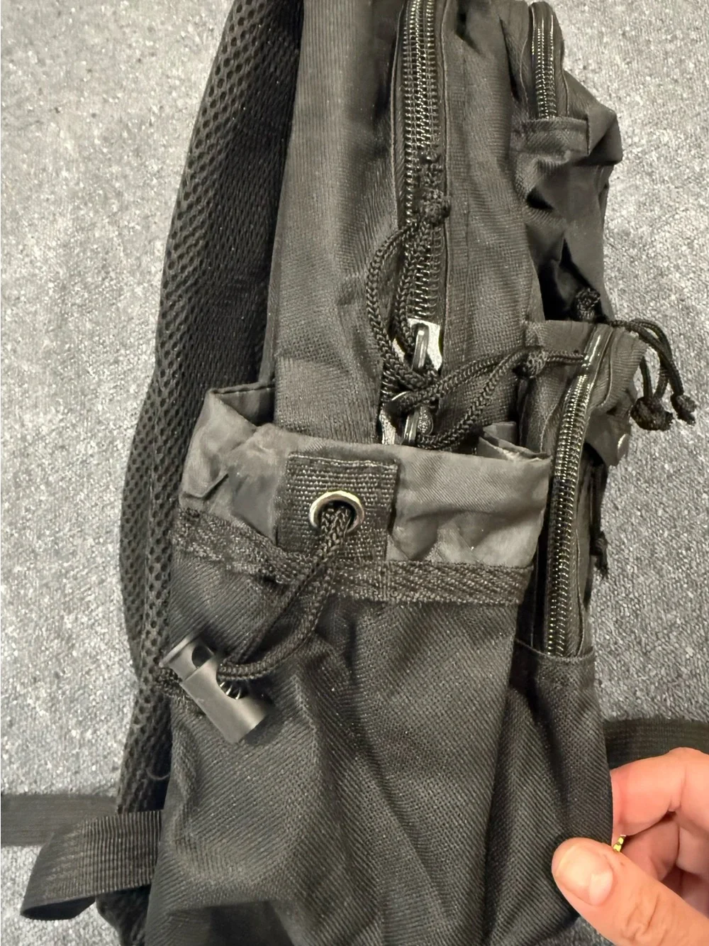 NRA Blackout Black Tactical MOLLE Backpack